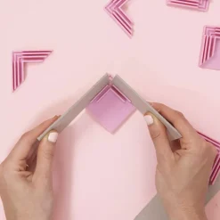 Hot 8 Cantoneras para Cartonaje Rosa Herrajes