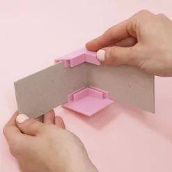 Hot 8 Cantoneras para Cartonaje Rosa Herrajes