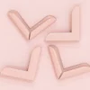 Clearance 4 Esquineras Metálicas Grandes Baby Pink Herrajes