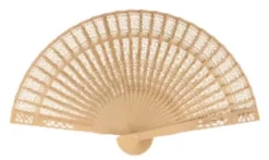 New Abanico de Madera On se Marie Maderas