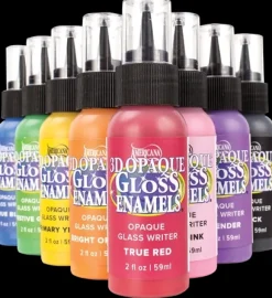 Online Acrílico Americana Gloss Enamels 3D Opaque Writer 59ml Pinturas Acrílicas|Pinturas De Vidrio Y Cerámica