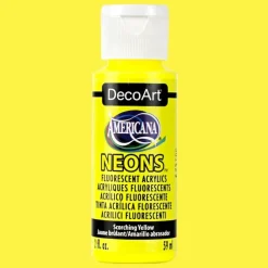 New Acrílico Americana Neón 59ml Pinturas Acrílicas