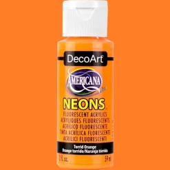 New Acrílico Americana Neón 59ml Pinturas Acrílicas