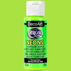 New Acrílico Americana Neón 59ml Pinturas Acrílicas