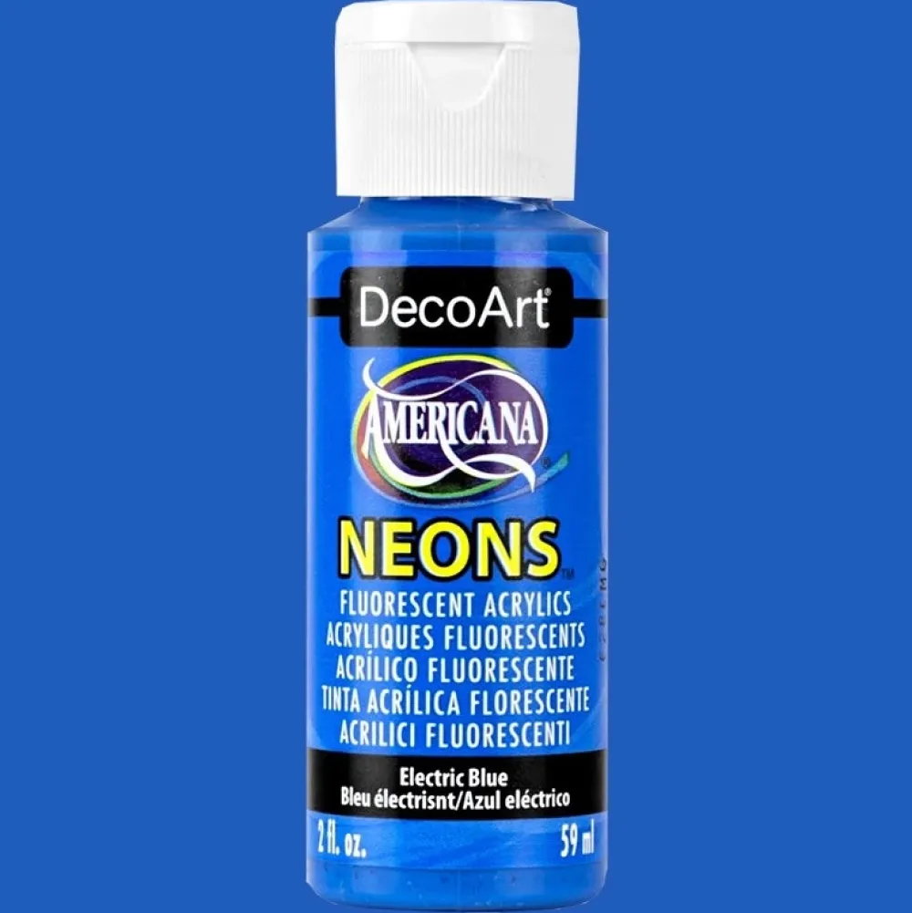 New Acrílico Americana Neón 59ml Pinturas Acrílicas