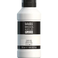 New Acrílico Fluid Basics 250ml Pinturas Acrílicas