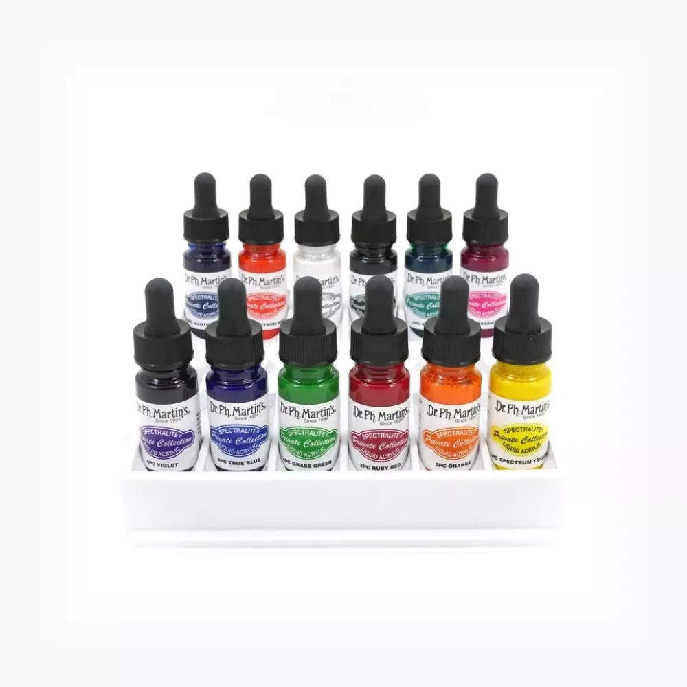 Clearance Acrílico Líquido Spectralite Private Collection #01 0.5 oz Dr. Ph. Martin's Pinturas Acrílicas
