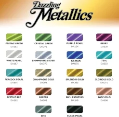 Online Acrílico Metálico Dazzling Metallics 59ml Pinturas Acrílicas|Doraduras