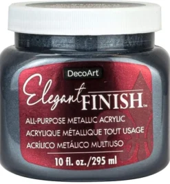 New Acrílico Metálico Elegant Finish 295ml Pinturas Acrílicas|Doraduras