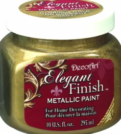 New Acrílico Metálico Elegant Finish 295ml Pinturas Acrílicas|Doraduras