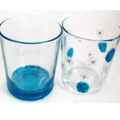 Clearance Acrílico purpurina sobre vidrio Americana Crystal Gloss Enamels Glitter 59ml Pinturas De Vidrio Y Cerámica