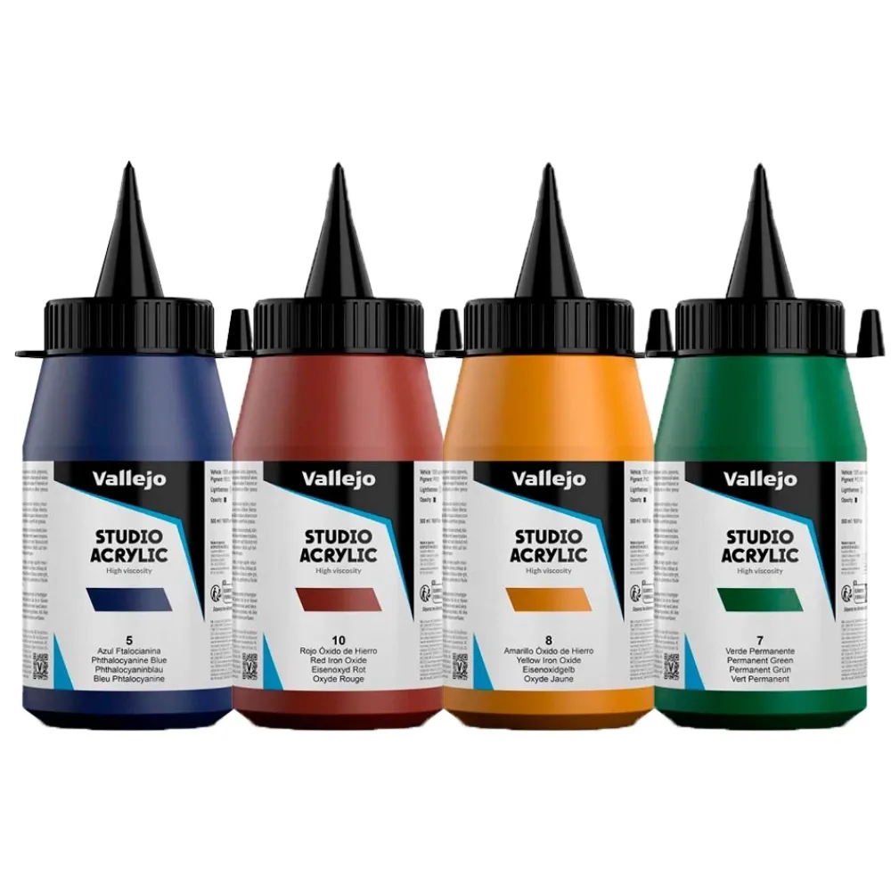 Sale Acrílico Studio Acrylic 500ml Pinturas Acrílicas