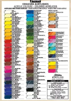 Discount Acrílico Studio Acrylics Alta Viscosidad 500ml Pinturas Acrílicas