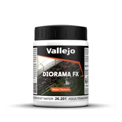 New Acrílico Textura 201 Agua Transparente Diorama FX 200ml Pinturas Para Maquetas Y Modelismo