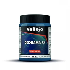 Discount Acrílico Textura 202 Azul Mediterráneo Diorama FX 200ml Maquetas Y Modelismo
