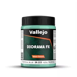 Clearance Acrílico Textura 223 Azul tropical Diorama FX 200ml Pinturas Para Maquetas Y Modelismo