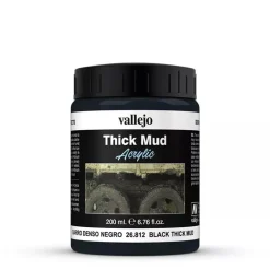Discount Acrílico Textura 812 Barro Negro Diorama FX 200ml Pinturas Para Maquetas Y Modelismo