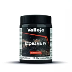 Outlet Acrílico Textura 214 Lava Negra Asfalto Diorama FX 200ml Maquetas Y Modelismo