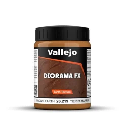 Hot Acrílico Textura 219 Tierra Marrón Diorama FX 200ml Pinturas Para Maquetas Y Modelismo