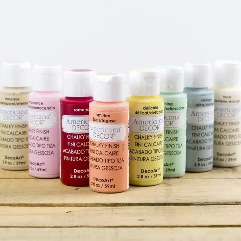 Best Acrílico tiza Americana Decor Chalky Finish 59ml Pinturas Chalk Paint
