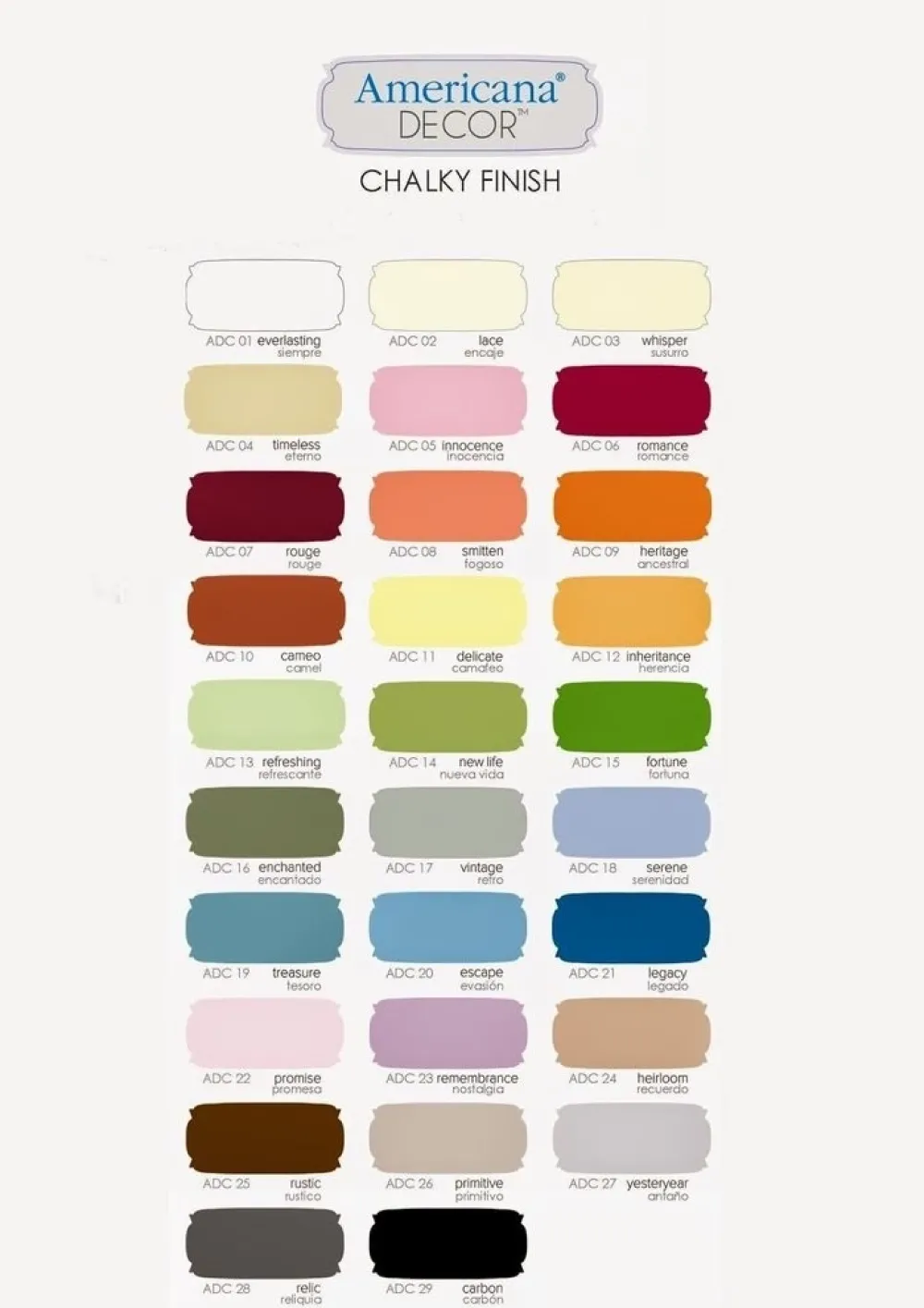 Best Acrílico tiza Americana Decor Chalky Finish 59ml Pinturas Chalk Paint