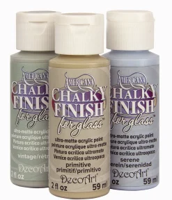 Discount Acrílico tiza para cristal Americana Chalky Finish Glass 59ml Pinturas De Vidrio Y Cerámica
