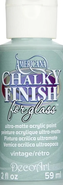 Discount Acrílico tiza para cristal Americana Chalky Finish Glass 59ml Pinturas De Vidrio Y Cerámica