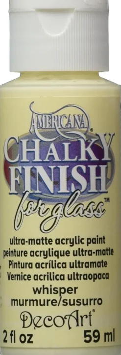 Discount Acrílico tiza para cristal Americana Chalky Finish Glass 59ml Pinturas De Vidrio Y Cerámica