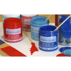 New Acrílico ultra brillante Americana Decor Maxx Gloss 236ml Pinturas Chalk Paint