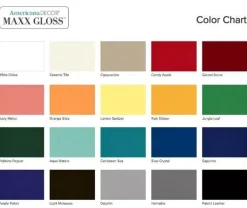 New Acrílico ultra brillante Americana Decor Maxx Gloss 236ml Pinturas Chalk Paint