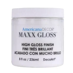 New Acrílico ultra brillante Americana Decor Maxx Gloss 236ml Pinturas Chalk Paint
