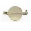 Hot Aguja broche placa 2,5 cm (5 unidades) Bisutería