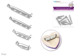 Discount Agujas para broche plata Bisutería|Goma Eva Fofuchas