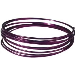 Sale Alambre de Aluminio Violeta 2m Goma Eva Fofuchas|Bisutería