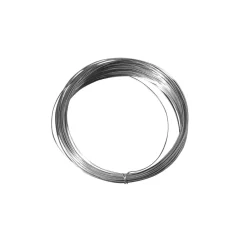 Hot Alambre Plateado con núcleo de Cobre 0,8mm Goma Eva Fofuchas|Bisutería