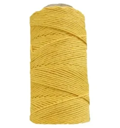 Best Algodón Encerado para Scrapbooking Amarillo 140m Bisutería