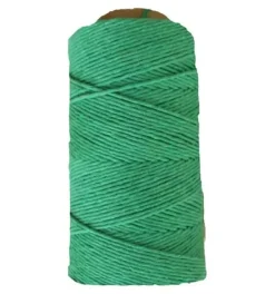 Hot Algodón Encerado para Scrapbooking Verde 140m Bisutería
