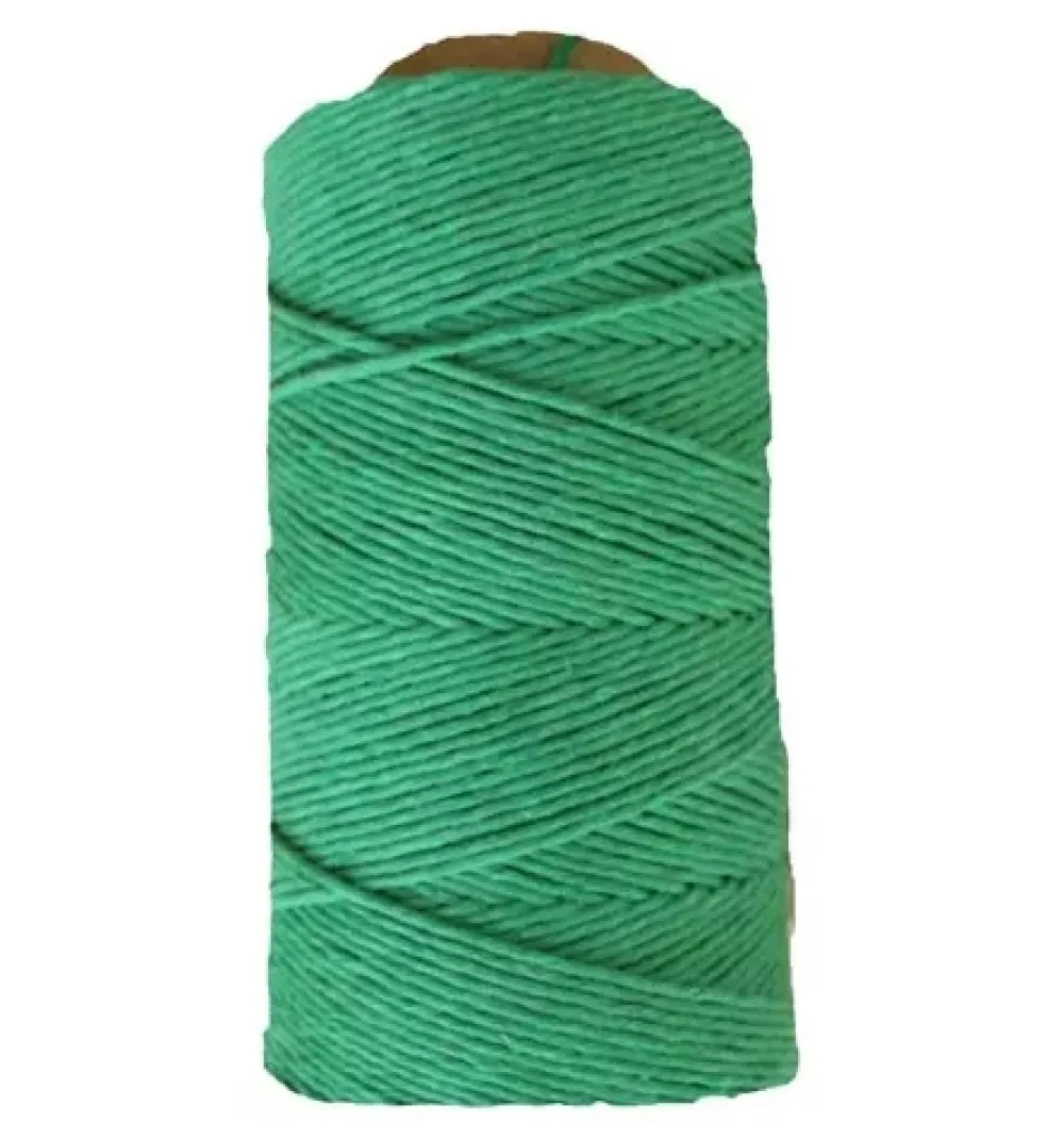 Hot Algodón Encerado para Scrapbooking Verde 140m Bisutería