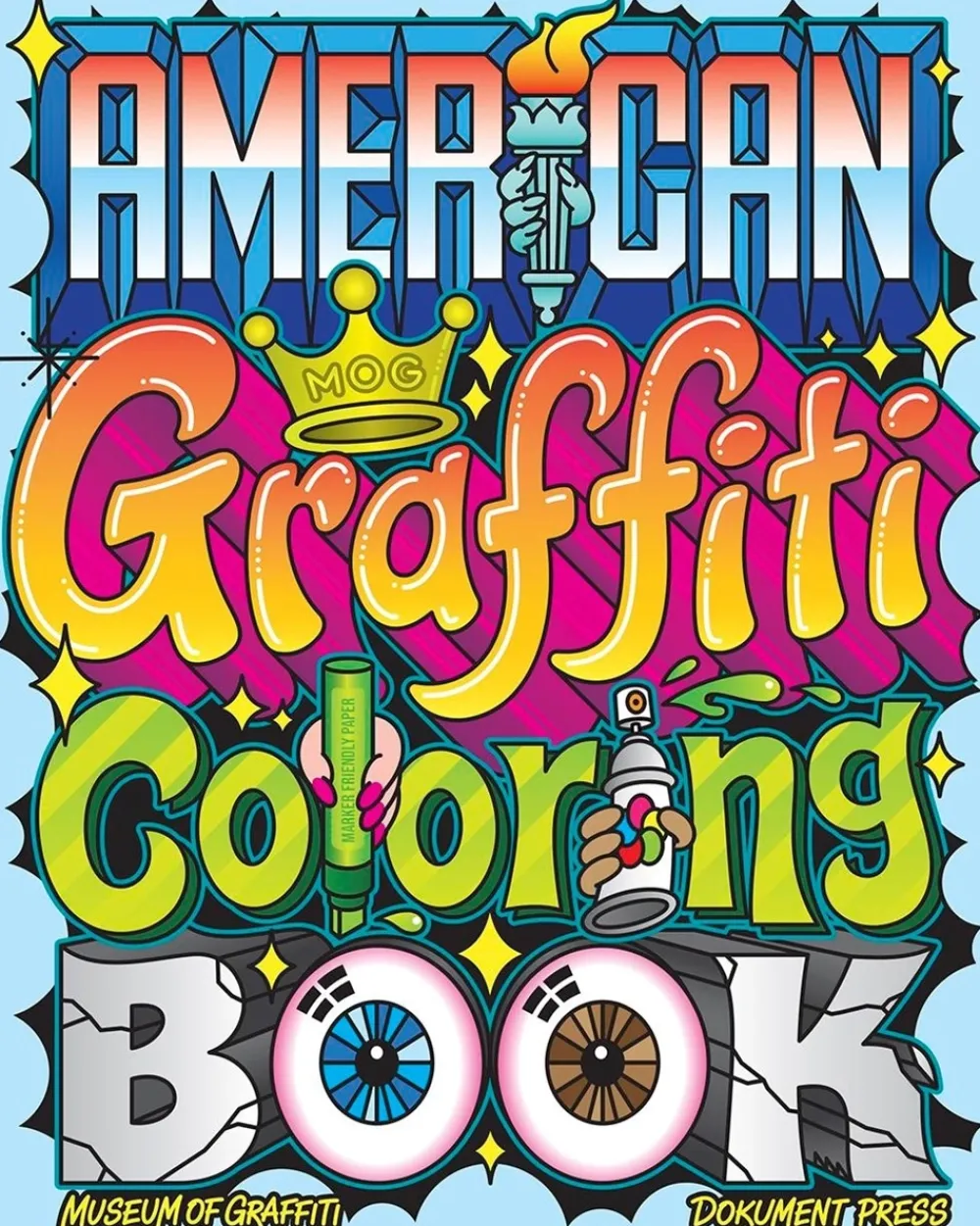 Online American Graffiti Coloring Book Colorear