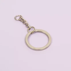 New Anilla de llavero con cadena Silver Bisutería
