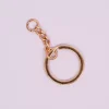 Clearance Anilla de llavero con cadena Rose Gold Bisutería