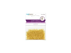 Arandelas Doradas 6mm Bisutería