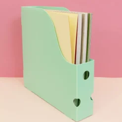 Best Archivador Vertical Para Papeles de Scrapbooking Turquesa Organización