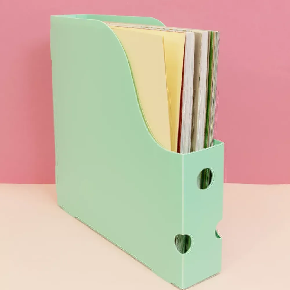 Best Archivador Vertical Para Papeles de Scrapbooking Turquesa Organización
