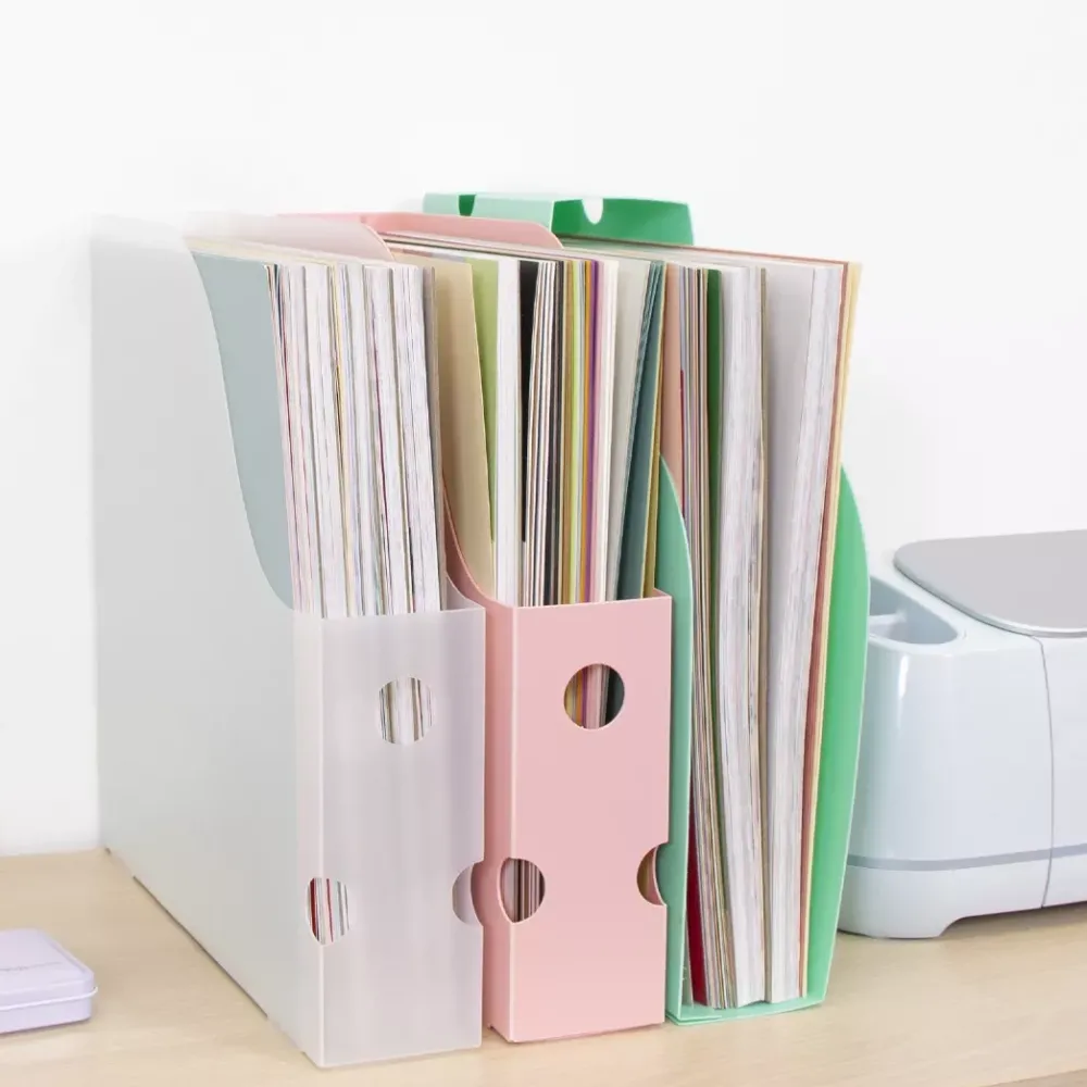 Best Archivador Vertical Para Papeles de Scrapbooking Turquesa Organización