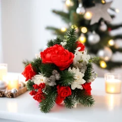 Best Arreglo floral Christmas Flowers Navidad