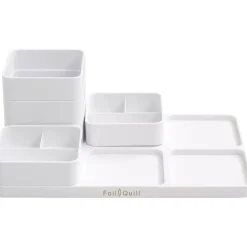 Discount Bandeja de almacenamiento modular con usb para Foil Quill Organización