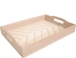 Clearance Bandeja de Madera Vértices Organización|Maderas