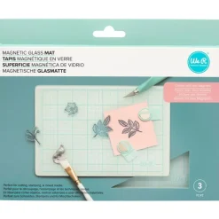 New Base de Corte de Cristal Magnética We R Memory Keepers 23x15cm Herramientas De Corte