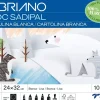 Bloc cartulina blancas 24x32cm 185g/m² Niños Niños Y Regalos